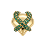 Emerald Heart Charm