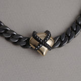 Black Cuban Chain Collar
