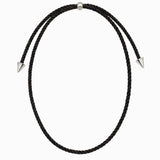 Black Silk Cord Necklace