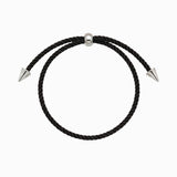 Black Silk Cord Bracelet